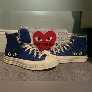 Comme des Garçons PLAY x Converse Chuck Taylor Sneakers.